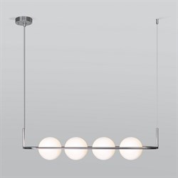 Eurosvet Подвесной светильник со стеклянными плафонами 50089/4 хром a049526 - фото 100186