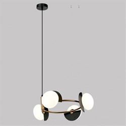 Eurosvet Moity 70150/4 / подвесной светильник / черный/латунь a064822 - фото 100569