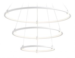 Ambrella Светильник подвесной светодиодный FL5511/3+9 WH белый 90W 3000K/4200K/6400K D800/600/400*1300 (без ПДУ) FL5511 - фото 100700