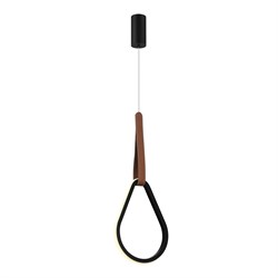 ST LUCE SL6131.413.12 Светильник подвесной Черный/Черный, Терракотовый LED 1*12W 4000K SL6131.413.12 - фото 100706