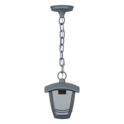 Navigator Светильник 80 465 NOF-P08-GR-IP44-E27 (4 грани подвесной серый) 80465 - фото 100774