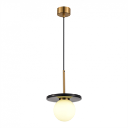 ST LUCE SL1191.343.01 Светильник подвесной Латунь/Латунь, Черный G9 1*5W 4000K SL1191.343.01 - фото 100844