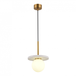 ST LUCE SL1191.353.01 Светильник подвесной Латунь/Латунь, Белый G9 1*5W 4000K SL1191.353.01 - фото 100861
