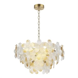 ST LUCE SL6240.203.12 Светильник подвесной золотистый/Прозрачный, янтарный E14 12*60W SL6240.203.12 - фото 100903