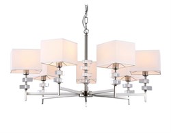 Ambrella Светильник подвесной LH71323/7 SN/WH никель/белый E14/7 max 40W D860*850 LH71323 - фото 100959