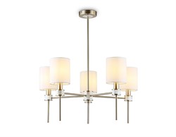 Ambrella Светильник подвесной LH72371/5 DBS/WH темная латунь/белый E14/5 max 40W D680*720 LH72371 - фото 101056