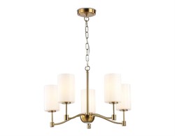 Ambrella Светильник подвесной LH56051/5 BS/FR латунь/белый матовый E14*5 max 40W D590*950 LH56051 - фото 101060