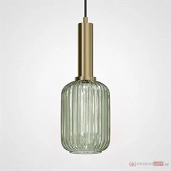 ImperiumLoft Подвесной светильник Ferm Living chinese lantern A Brass / Green 101692-26 - фото 101128