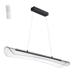 Novotech 359191 OVER NT23 000 черный Светильник подвесной диммируемый, в комплекте пульт ДУ IP20 LED 3000К~6000К 32W 220-240V WELLE 359191 - фото 101270