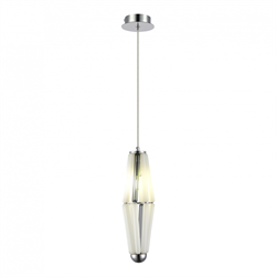 ST LUCE SL1242.153.01 Светильник подвесной Хром/Молочный G9 1*5W 4000K SL1242.153.01 - фото 101358