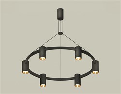 Ambrella Комплект подвесного светильника XB9022152/6 SBK/PYG черный песок/золото желтое полированное MR16 GU5.3 (С9022, N6113) XB9022152 - фото 101624