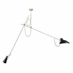 ST LUCE SL1803.203.02 Светильник подвесной Черный+Золото/Черный E27 2*60W SL1803.203.02 - фото 101639