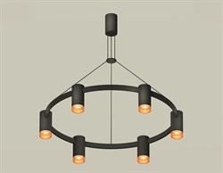 Ambrella Комплект подвесного светильника с композитным хрусталем XB9022202/6 SBK/CF черный песок/кофе MR16 GU5.3 (С9022, N6154) XB9022202 - фото 101694