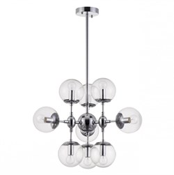 Freya Modern Richard Хром Подвесной светильник E14 60W FR5596PL-09CH - фото 101732