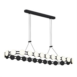 ST LUCE SL6610.403.26 Светильник подвесной черный/белый LED 1*50W 4000K SL6610.403.26 - фото 101746