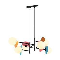 Freya FR5391PL-06CFL Sepia Подвесной светильник Черный FR5391PL-06CFL - фото 101897