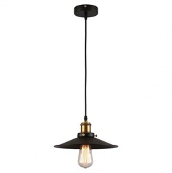 Lussole черный Светильник подвесной (ЛН) 60Вт E27 220-230В LSP-9600 - фото 101938