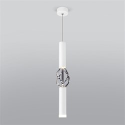 Eurosvet Подвесной светодиодный светильник 50191/1 LED белый/хром a049108 - фото 101952