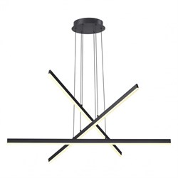 Odeon Light 3890/48L ODL20 35 черный/металл Подвесной светильник LED 4000K 48W 220V RUDY 3890/48L - фото 102216