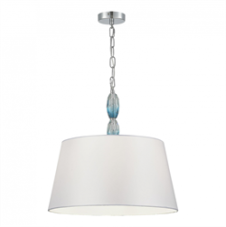 ST LUCE SL1759.103.03 Светильник подвесной Хром, Голубой/Белый E27 3*40W SL1759.103.03 - фото 102351