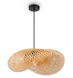 Freya Wavy Подвесной светильник, Коричневый FR5243PL-01BR9 - фото 102452