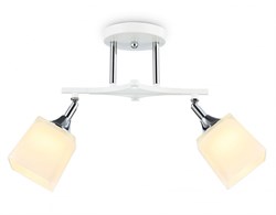 Ambrella Светильник подвесной TR303062/2 WH/CH/FR белый/хром/белый матовый E27/2 max 40W 560*145*260 TR303062 - фото 102463