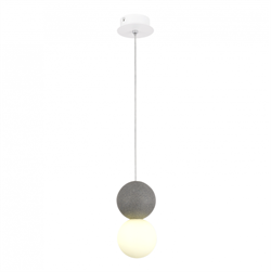 ST Luce SL1512.513.01 Светильник подвесной Серый/Белый G9 1*5W 4000K SL1512.513.01 - фото 102488