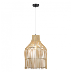 ST Luce SL1513.523.01 Светильник подвесной Белый/Бежевый E27 1*40W SL1513.523.01 - фото 102556