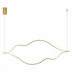 ST LUCE  SL6106.203.65 Светильник подвесной Золотистый/Белый LED 1*65W 4000K SL6106.203.65 - фото 102781