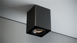 Quest Light Светильник накладной, поворотный, черный, под лампу GU10, IP20 CASTLE 1 ED black CASTLE 1 ED black - фото 103007