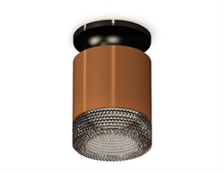 Ambrella Комплект накладного светильника с композитным хрусталем XS7404102 SCF/BK кофе песок/тонированный MR16 GU5.3 (N7926, C7404, N7192) XS7404102 - фото 103038
