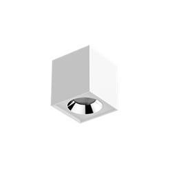 Varton Светодиодный светильник DL-02 Cube накладной 100х110 мм 12 Вт 3000 K 35° RAL9010 белый матовый V1-R0-00360-20000-2001230 - фото 103113