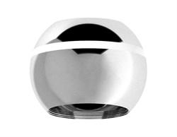 Ambrella Корпус светильника накладной для насадок D60/70mm c LED подсветкой C1104 PSL серебро полированное D100*H80mm MR16 GU5.3 LED 3W 4200K C1104 - фото 103189