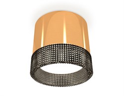 Ambrella Комплект накладного светильника с композитным хрусталем XS8121021 PYG/BK золото желтое полированное/тонированный GX53 (C8121, N8484) XS8121021 - фото 103234