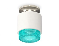 Ambrella Комплект накладного светильника с композитным хрусталем XS7510082 SWH/BL белый песок/голубой MR16 GU5.3 (N7927, C7510, N7194) XS7510082 - фото 103259