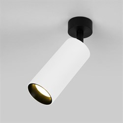 Elektrostandard Diffe светильник накладной белый/черный 10W 4200K (85252/01) 85252/01 a058248 - фото 103291