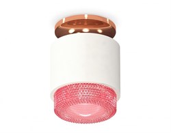 Ambrella Комплект накладного светильника с композитным хрусталем XS7510142 SWH/PI белый песок/розовый MR16 GU5.3 (N7930, C7510, N7193) XS7510142 - фото 103294