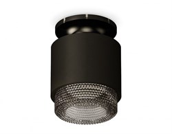 Ambrella Комплект накладного светильника с композитным хрусталем XS7511062 SBK/PBK/BK черный песок/черный полированный/тонированный MR16 GU5.3 (N7926, XS7511062 - фото 103313