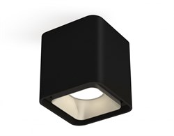 Ambrella Комплект накладного светильника XS7841003 SBK/SSL черный песок/серебро песок MR16 GU5.3 (C7841, N7703) XS7841003 - фото 103392