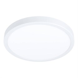 Eglo 901012 Светодиодный накладной светильник с датчиком движения FUEVA 5, 20,5W (LED), 3000K, 2400lm, ?285, сталь, белый/пластик, белый 901012 - фото 103488