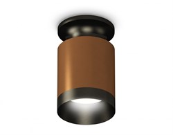 Ambrella Комплект накладного светильника XS6304111 SCF/PBK кофе песок/черный полированный MR16 GU5.3 (N6902, C6304, N6131) XS6304111 - фото 103499