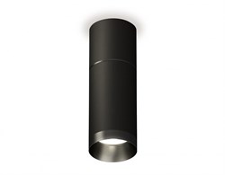 Ambrella Комплект накладного светильника XS6323061 SBK/PBK черный песок/черный полированный MR16 GU5.3 (C6302, A2061, C6323, N6131) XS6323061 - фото 103508