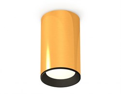 Ambrella Комплект накладного светильника XS6327002 PYG/SBK золото желтое полированное/черный песок MR16 GU5.3 (C6327, N6102) XS6327002 - фото 103524