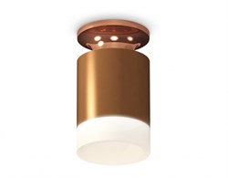 Ambrella Комплект накладного светильника XS6304153 SCF/PPG/FR кофе песок/золото розовое полированное/белый матовый MR16 GU5.3 (N6906, C6304, N6248) XS6304153 - фото 103532