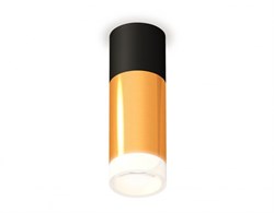 Ambrella Комплект накладного светильника XS6327042 PYG/SBK/FR золото желтое полированное/черный песок/белый матовый MR16 GU5.3 (C6302, A2010, C6327, N XS6327042 - фото 103575