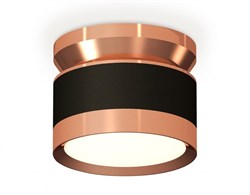 Ambrella Комплект накладного светильника XS8102065 SBK/PPG черный песок/золото розовое полированное GX53 (N8912, C8102, N8126) XS8102065 - фото 103616