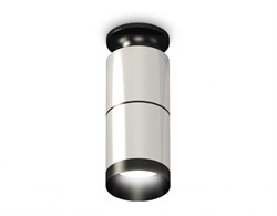 Ambrella Комплект накладного светильника XS6305080 PSL/PBK серебро полированное/черный полированный MR16 GU5.3 (N6902, C6305, A2061, N6131) XS6305080 - фото 103653
