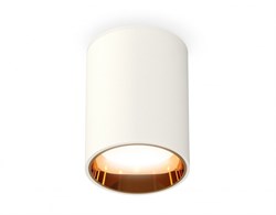 Ambrella Комплект накладного светильника XS6312023 SWH/PYG белый песок/золото желтое полированное MR16 GU5.3 (C6312, N6113) XS6312023 - фото 103690