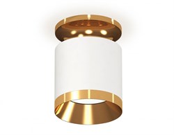 Ambrella Комплект накладного светильника XS7401121 SWH/PYG белый песок/золото желтое полированное MR16 GU5.3 (N7929, C7401, N7034) XS7401121 - фото 103729