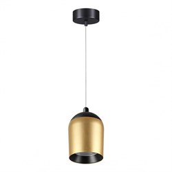 Novotech 358515 OVER NT21 000 золото Светильник накладной светодиодный, провод 2м IP20 LED 4000K 15W 220V KAMP 358515 - фото 103745
